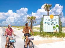 Biking down the Gulf Islands National Seashore