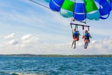 Parasailing at Portofino Island Resort Pensacola Beach